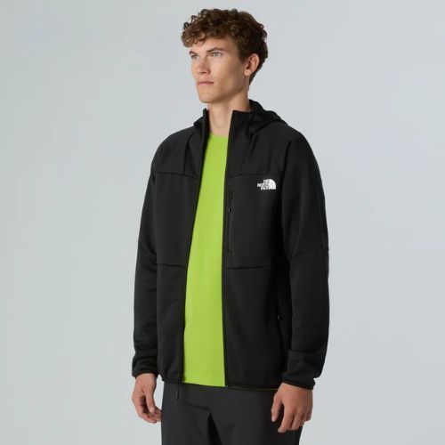 Férfi pulóver The North Face Meteora Full Zip fekete