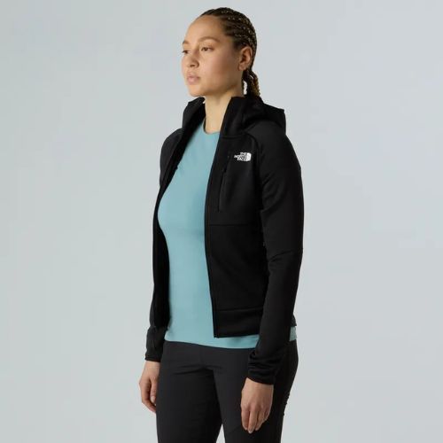 Női pulóver The North Face Meteora Full Zip fekete