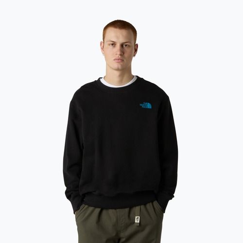 Férfi pulóver The North Face NSE Slopes Relaxed Crew graphite black