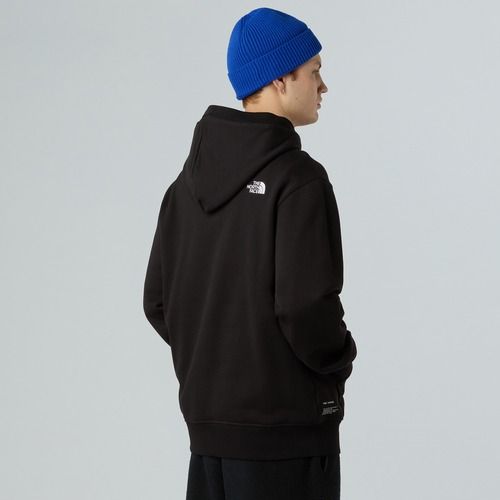 Férfi pulóver The North Face Icon Relaxed kapucnis fekete