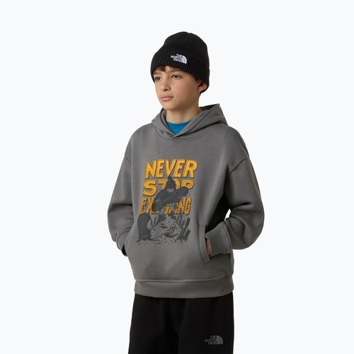 Gyerek pulóver The North Face Sports Oversized Hoodie Graphic smoked pearl
