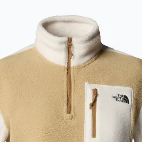 The North Face női Yumiori 1/4 Zip pulóver khaki kő/fehér dűne/barna színben