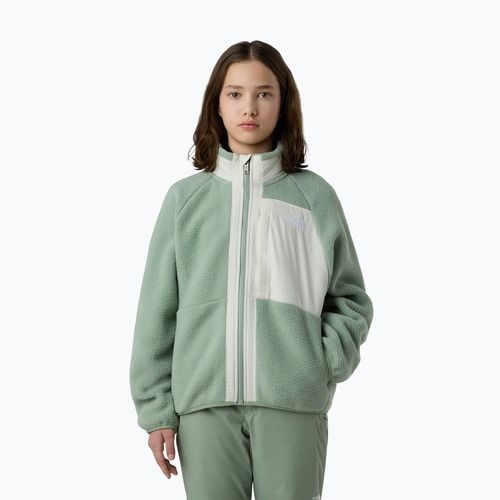 The North Face Yumiori Full Zip pala moha/fehér dűne gyermek fleece melegítőfelső
