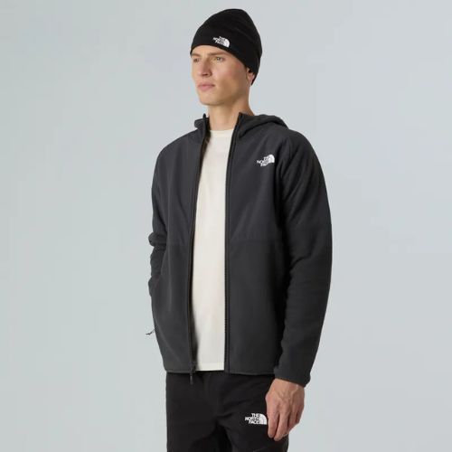 Férfi pulóver The North Face Glacier Heavyweight Full Zip HD aszfalt szürke/fekete