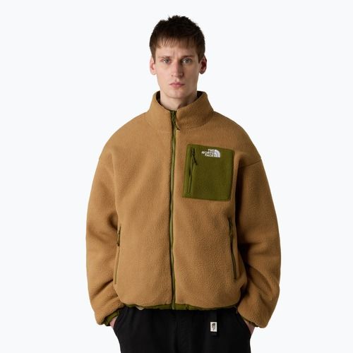 Férfi dzseki The North Face Yumiori Reversible erdei olíva/használati barna