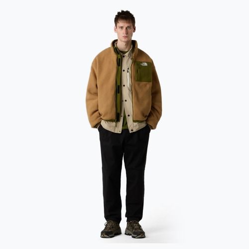 Férfi dzseki The North Face Yumiori Reversible erdei olíva/használati barna