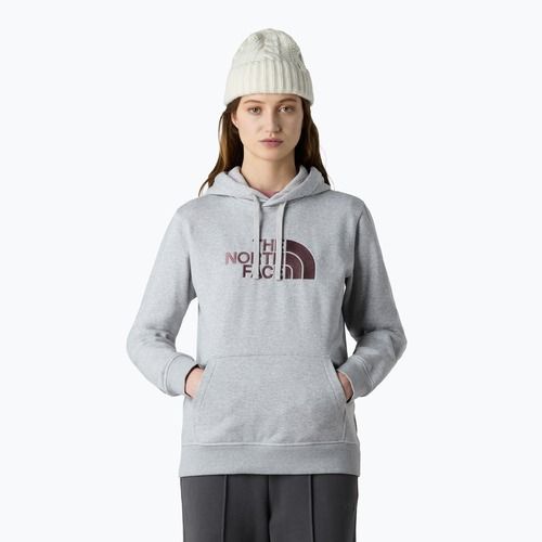 Női The North Face Drew Peak pulóveres kapucnis pulóver lightgreyheather/tawnyquartz