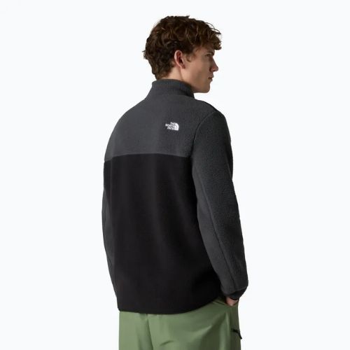 Férfi The North Face Yumiori 1/4 Zip pulóver fekete/aszfalt szürke/monument szürke