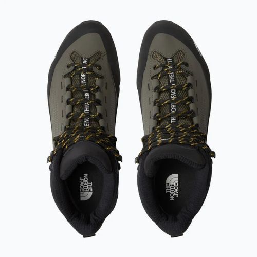 Férfi The North Face Verto Alpine Mid Gore-Tex megközelítő cipő új taupe zöld/summit go