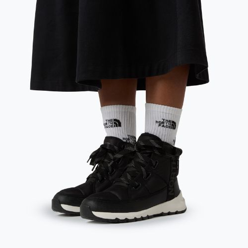 Női hótaposó The North Face Thermoball Lace Up Luxe Wp black/asphalt grey