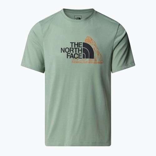 Férfi The North Face Mountain Foundation Graphic state moha póló