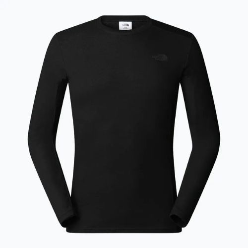 Férfi hosszú ujjú The North Face Easy Crew Neck fekete