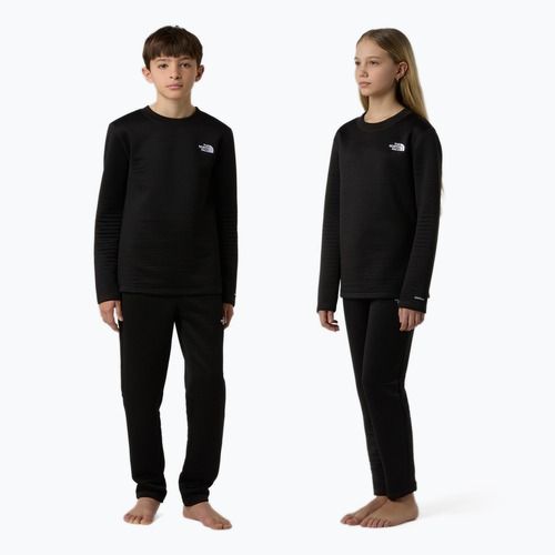 Gyerek thermo alsónemű szett The North Face Dotknit Thermal black