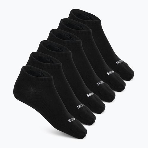 férfi zokni SKECHERS Non Terry Low Cut 6 pár black