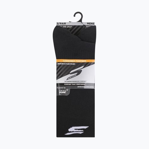 Férfi zokni SKECHERS 1/2 Terry Over The Knee 2 pár black