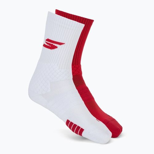 Férfi zokni SKECHERS Select Terry Crew 2 pár red