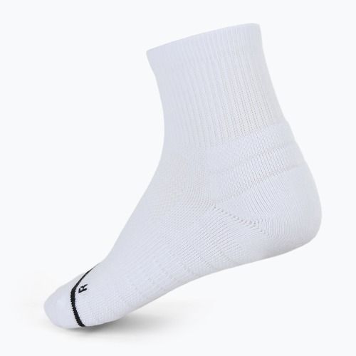 Férfi zoknik SKECHERS 1/2 Terry Qtr Crew 3 pár white traditional
