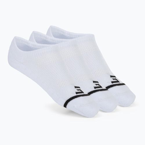 Női zokni SKECHERS 1/2 Terry No Show 3 pár white traditional
