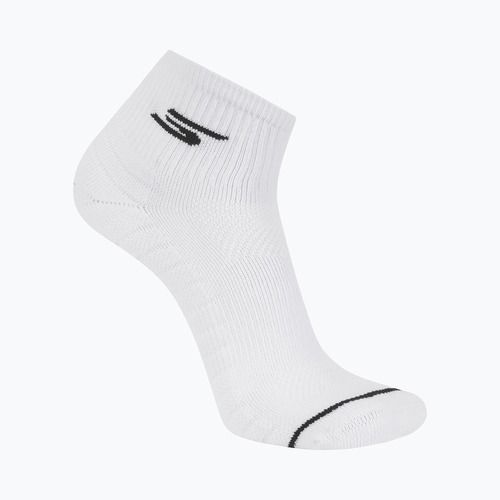 Férfi zoknik SKECHERS 1/2 Terry Qtr Crew 3 pár white traditional