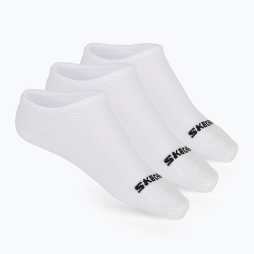 Gyerek zoknik SKECHERS Non Terry No Show 3 pár white traditional