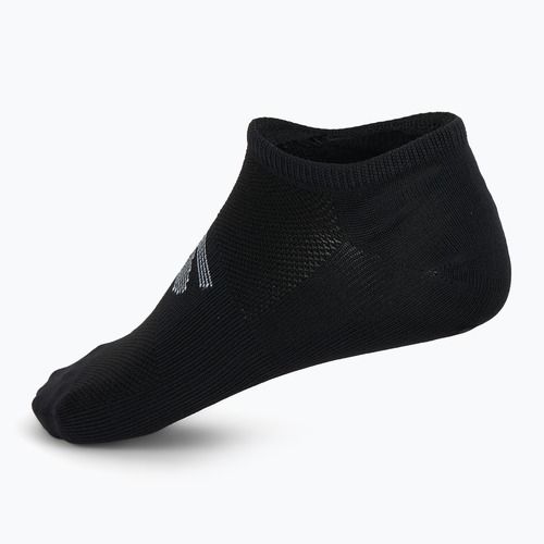 Férfi zokni SKECHERS Microfiber Non Terry No Show 3 pár black/white