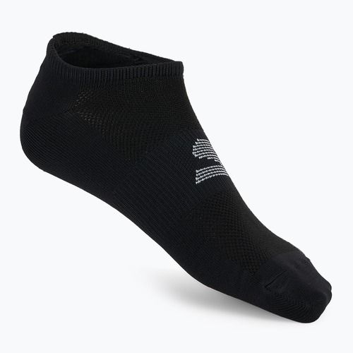 Férfi zokni SKECHERS Microfiber Non Terry No Show 3 pár black/white
