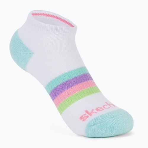 Gyerek zokni SKECHERS Heel/Toe Terry Low Cut 6 pár white/light pink