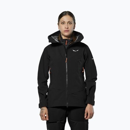 Női esőkabát Salewa Ortles GTX 3L EPE black out