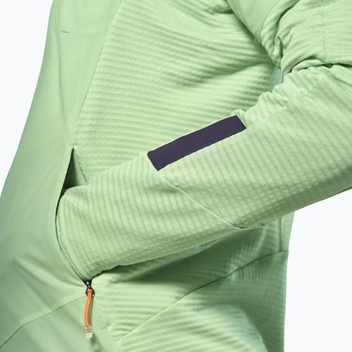 Női széldzseki Salewa Pedroc Polarlite Wind Hood pastel green