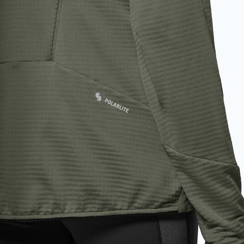 Női széldzseki Salewa Pedroc Polarlite Wind Hood faded green