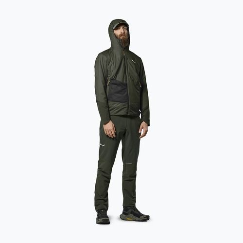 Férfi hibrid dzseki Salewa Pedroc Tirol Wool Air Hybrid dark olive
