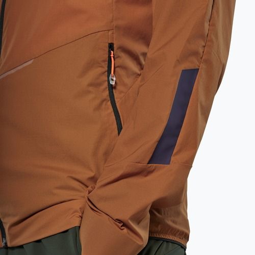 Férfi széldzseki Salewa Pedroc Wind Hood Bombay Brown