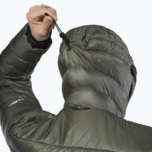 Férfi bélelt dzseki Salewa Ortles Med 3 Rds Dwn faded green