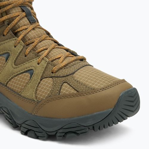 Férfi túrabakancs Merrell Thermo Snow Grip Mid Wp olive drab