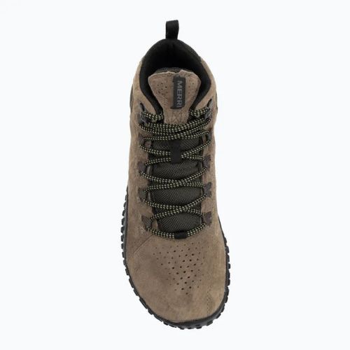 Férfi barefoot cipő Merrell Wrapt Mid WP olive/black