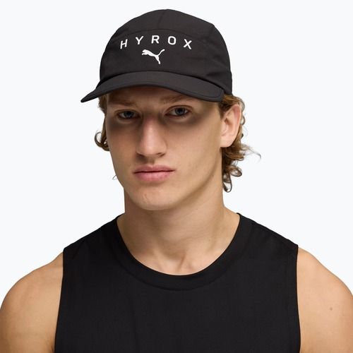 PUMA Hyrox Running 5 Panel fekete baseballsapka