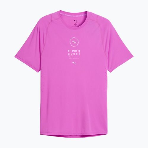 Férfi edzőpóló PUMA x HYROX Dryelite Training Tee rózsaszín