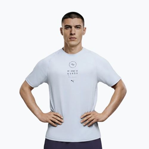 Férfi edzőpóló PUMA Hyrox Dryelite Training Tee szürke