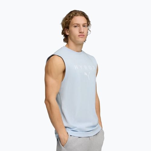 Férfi edzőpóló PUMA x HYROX Cutoff Tank szürke