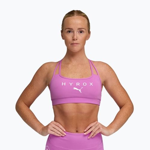 PUMA Hyrox Move Strappy edzőmelltartó rózsaszín
