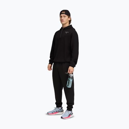 Férfi edzőpulóver PUMA x HYROX Cloudspun kapucnis fekete