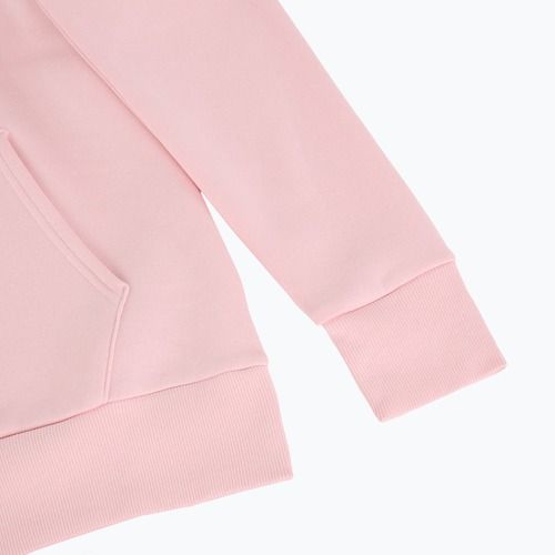 Női Under Armour Rival Fleece Big Logo kapucnis pulóver prime pink/white