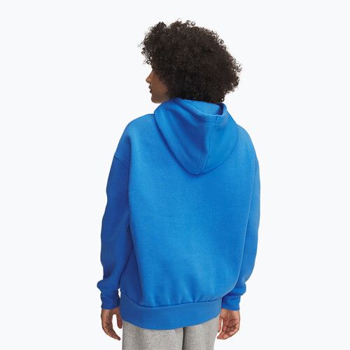 Női Under Armour Icon Fleece kapucnis pulóver kék atlantisz/fehér