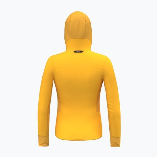 Női trekking pulóver Salewa Agner PL Hooded gold
