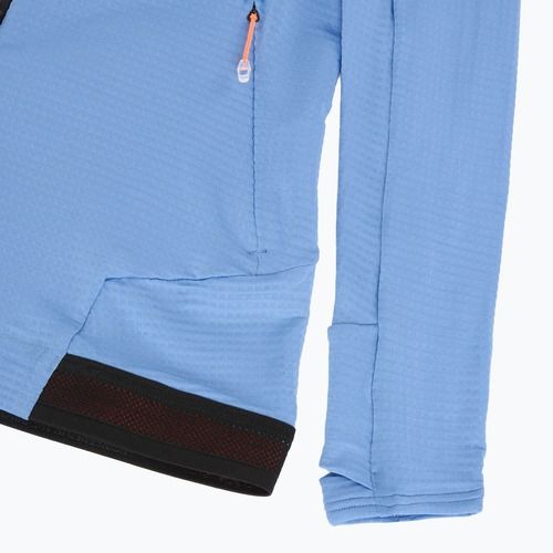 Női trekking pulóver Salewa Pedroc PL Hooded morning blue
