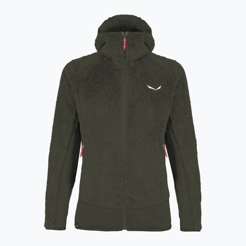 Női trekking pulóver Salewa Tognazza PL dark olive melange