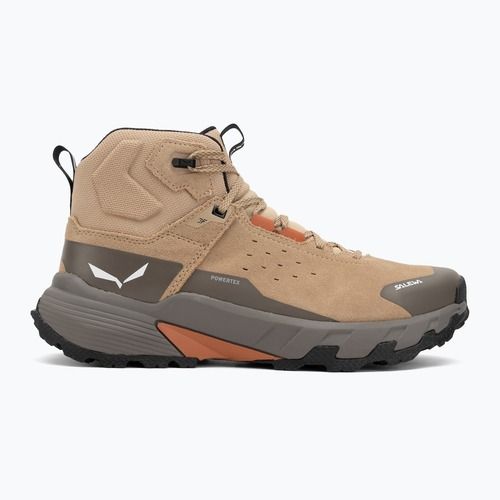 Férfi túrabakancs Salewa Pedroc 2 Leather Mid PTX quicksand/bungee cord