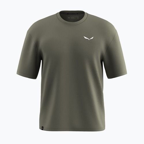 Férfi póló Salewa Eagle Glacier Loose faded green