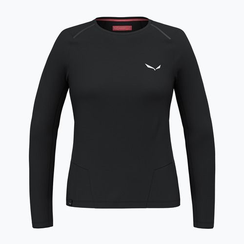 Női hosszú ujjú póló Salewa Pedroc Dry Tee black out