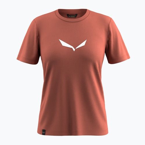Női póló Salewa Solid Dry etruscan red